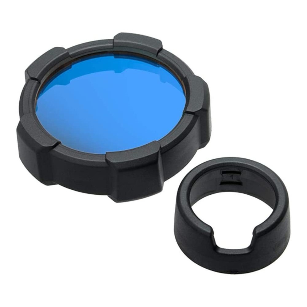 Filtro de color Azul + protector LEDLENSER Linternas y Frontales Led Profesionales