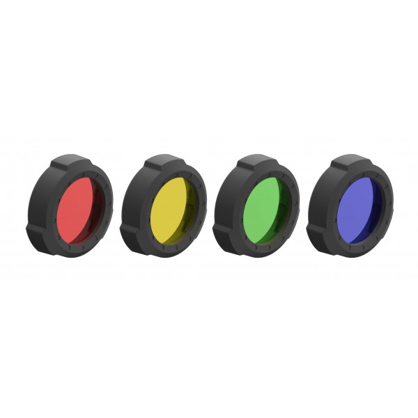 Set de 4 Filtros de colores LEDLENSER Linternas y Frontales Led Profesionales