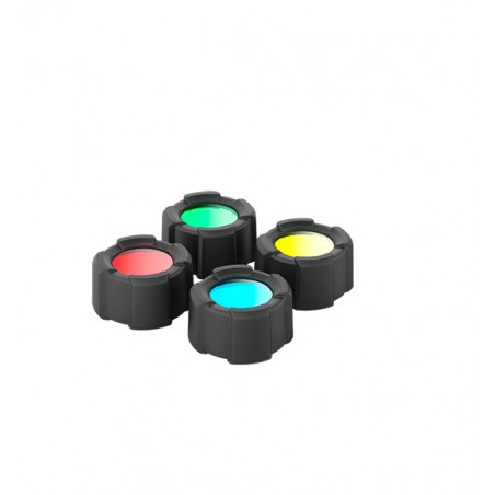 MT10 Filtro de cuatro colores + protector para linterna LEDLENSER Linternas y Frontales Led Profesionales