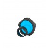 MT18 Filtro de color Azul + protector para linterna LEDLENSER Linternas y Frontales Led Profesionales